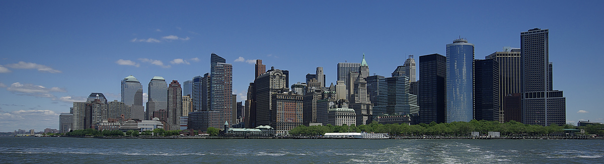 USA NYC Skyline Downtown Manhattan